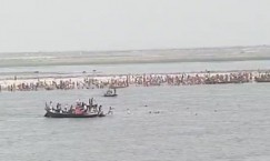 गंगा नदी में डूबी नाव, 6 लापता की तलाश, 11 लोगों ने तैर कर बचाई जान	