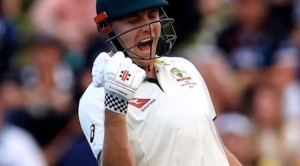 वेलिंगटन टेस्ट-ऑस्ट्रेलिया की पहली पारी 383 रन पर स...