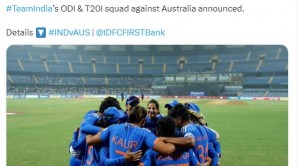 ऑस्ट्रेलिया के खिलाफ सफेद गेंद श्रृंखला के भारती...