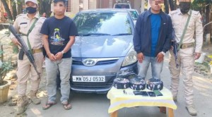 मणिपुर में दो केसीपी (टी) उग्रवादी गिरफ्तार