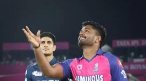 IPL में संजू सैमसन पर लगा 12 लाख रुपये का जुर्माना