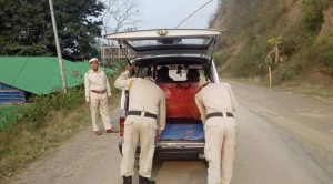 मणिपुर पुलिस ने 56 लोगों को लिया हिरासत में