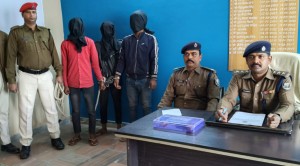 मोतिहारी पुलिस ने अपराध की योजना की नाकाम