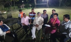 लखनऊ में रात्रि चुनावी बैठकें कर रही भाजपा
