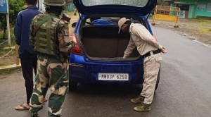 मणिपुर पुलिस ने 318 लोगों को लिया हिरासत में